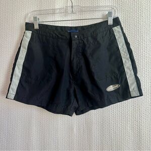 Sideout Women’s Y2K Black Board Swim Shorts Size: Medium